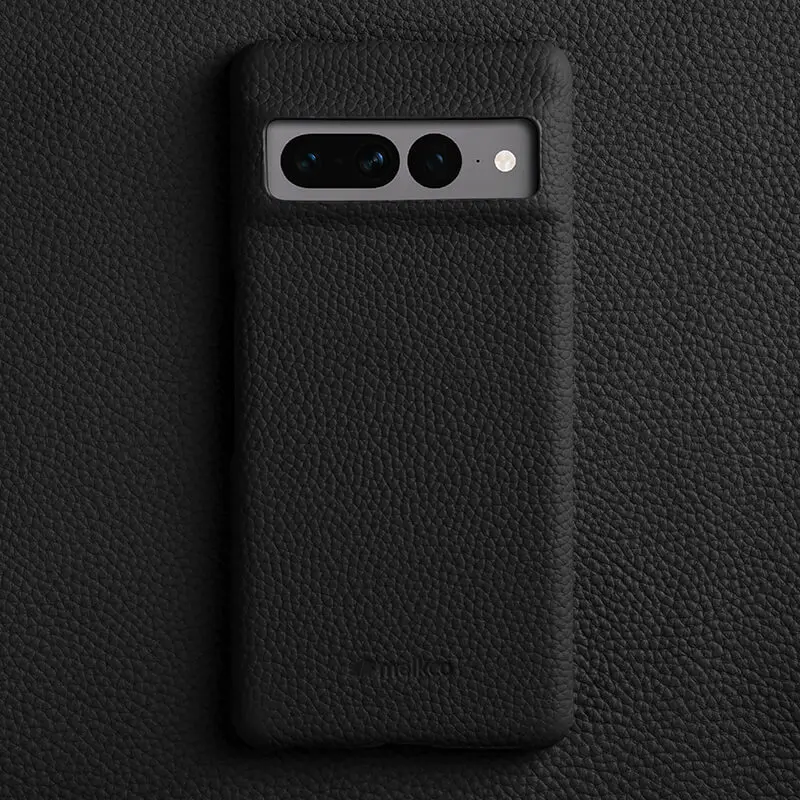 Melkco Premium Handmade Real Leather Phone Cover - Half-Wrapped Cowhide Design