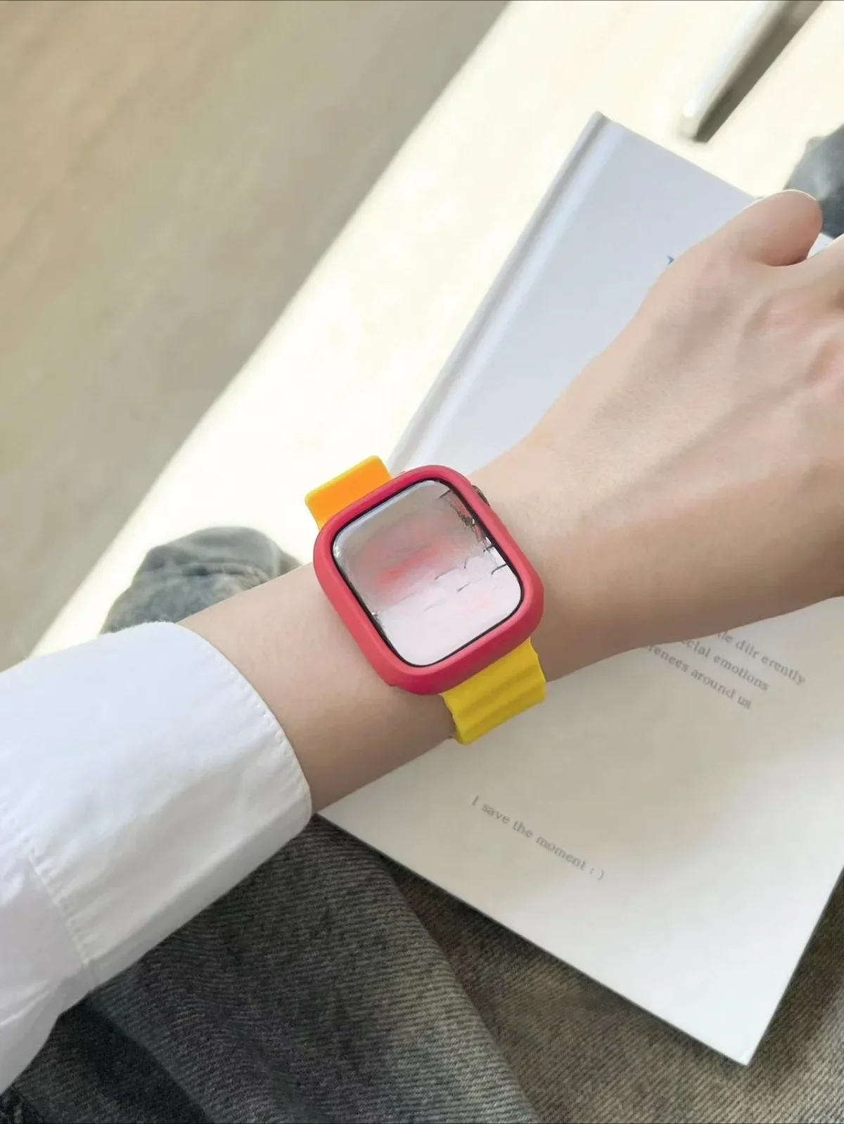 Sportigt klockarmband för smartwatch modernt utbyte_voghion.com