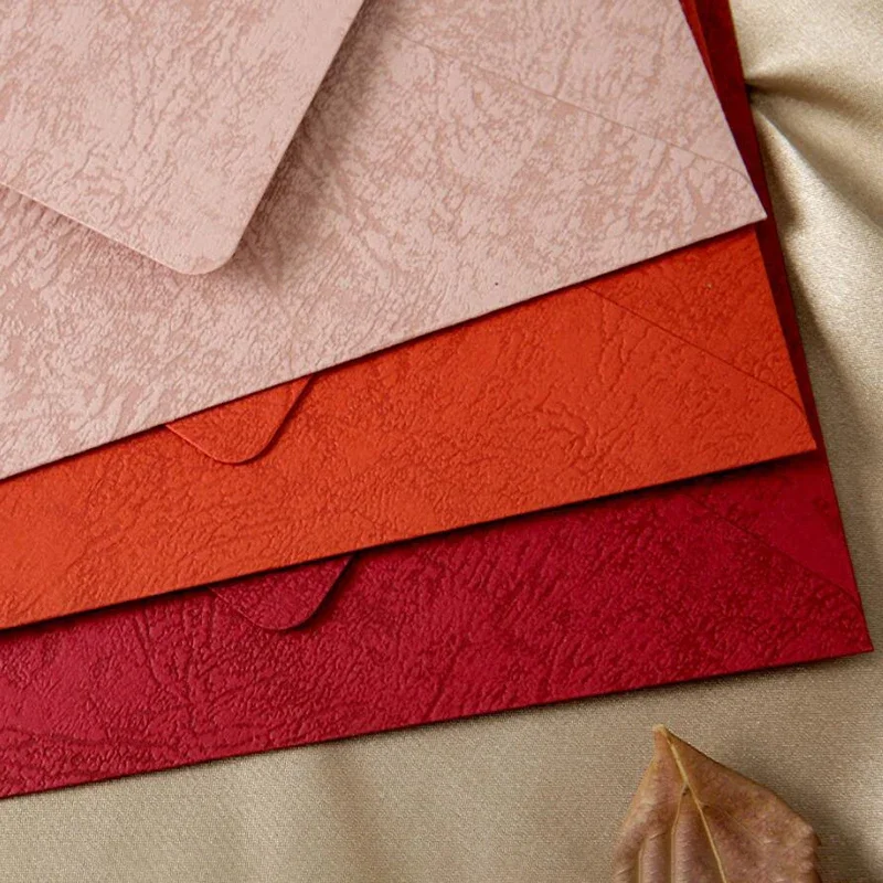 Kraft Paper Envelopes 5pcs for Letter Pads Wedding Party Invitations Cards
