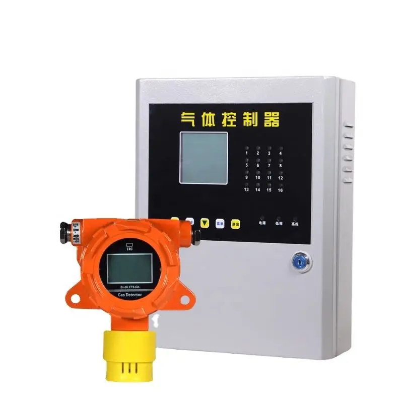 

QD6000 gas detector co h2s o2 and lel wall-mounted O2 oxygen gas monitor