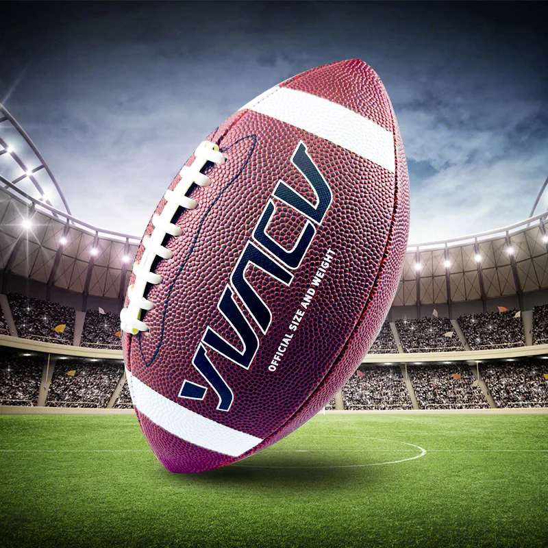 1pc Standard American Football For Outdoor Training And Recreational Play With Official Standard Size ，Size 9，6 Rugby