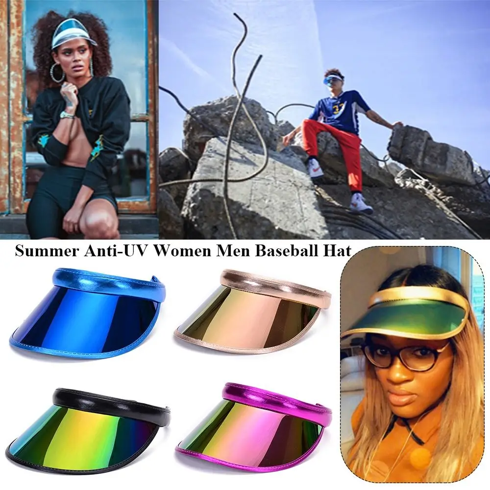 

Plastic Empty Top Women Men Sports Accessories Summer Baseball Hat Bicycle Sun Hat Visor Caps Anti-UV Sunshade Hat