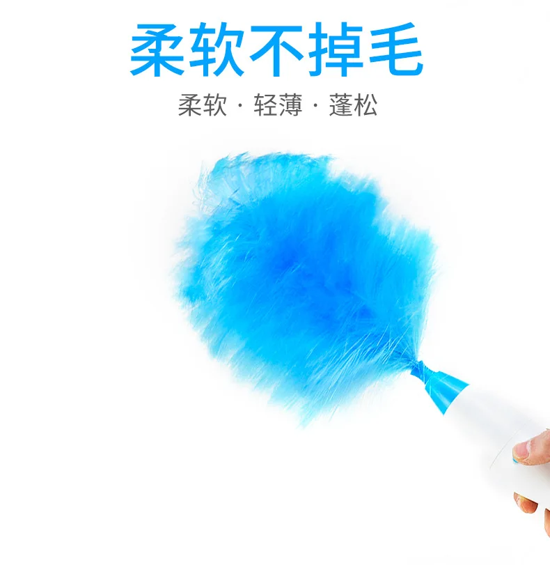 Description Picture 4 of itemElectric Spin Duster for Household cleaning Automatic Fiber Dusting Cleaner Long Handle House Cleaning Brush Tools and Accessory
