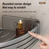 Bathroom Storage Rack Non Perforated Wall Mounted Triangular Corner Storage Rack Aluminum Bathroom Storage Supplies 3