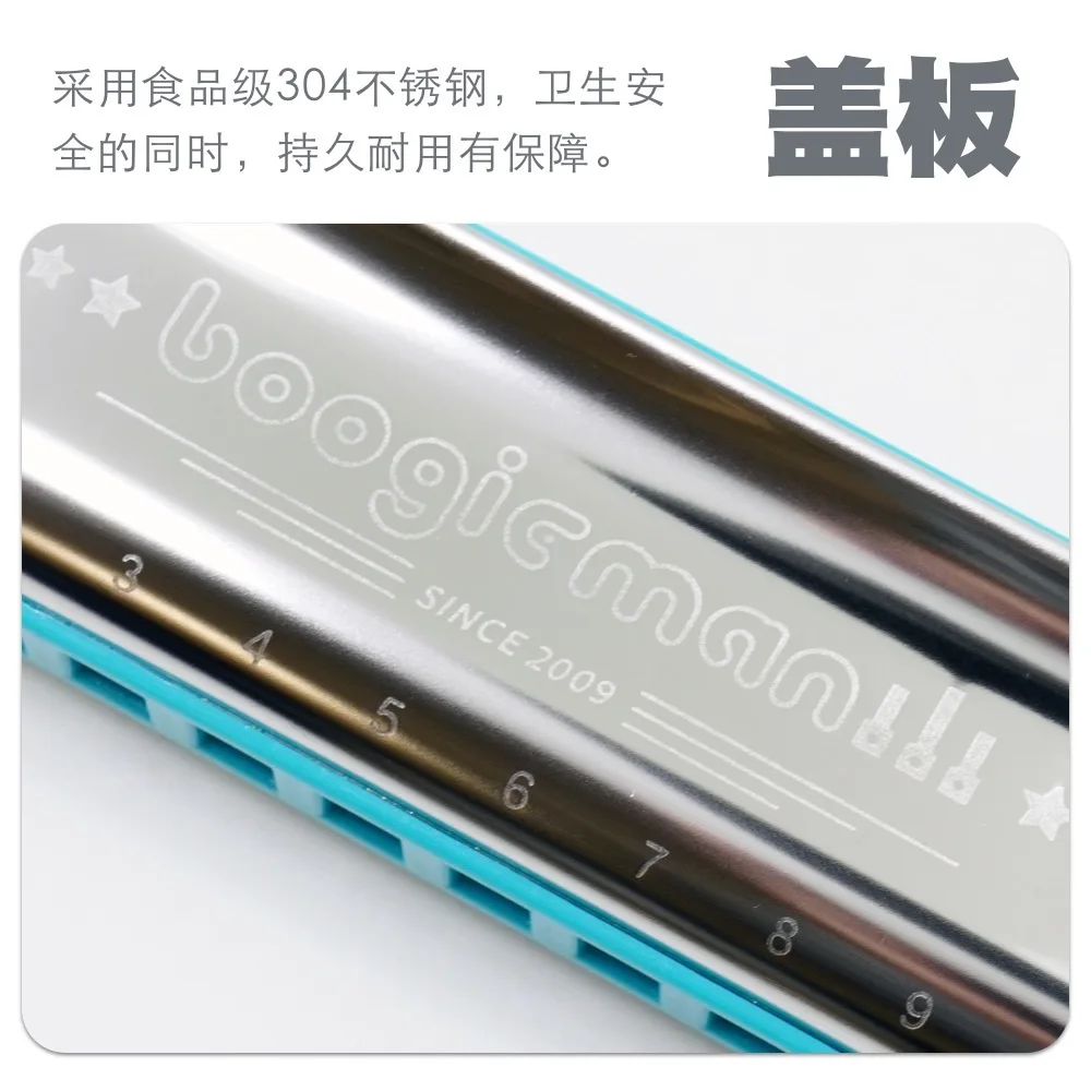 Boogie Man BoogieMan Paddy Tune 10-Hole Harmonica