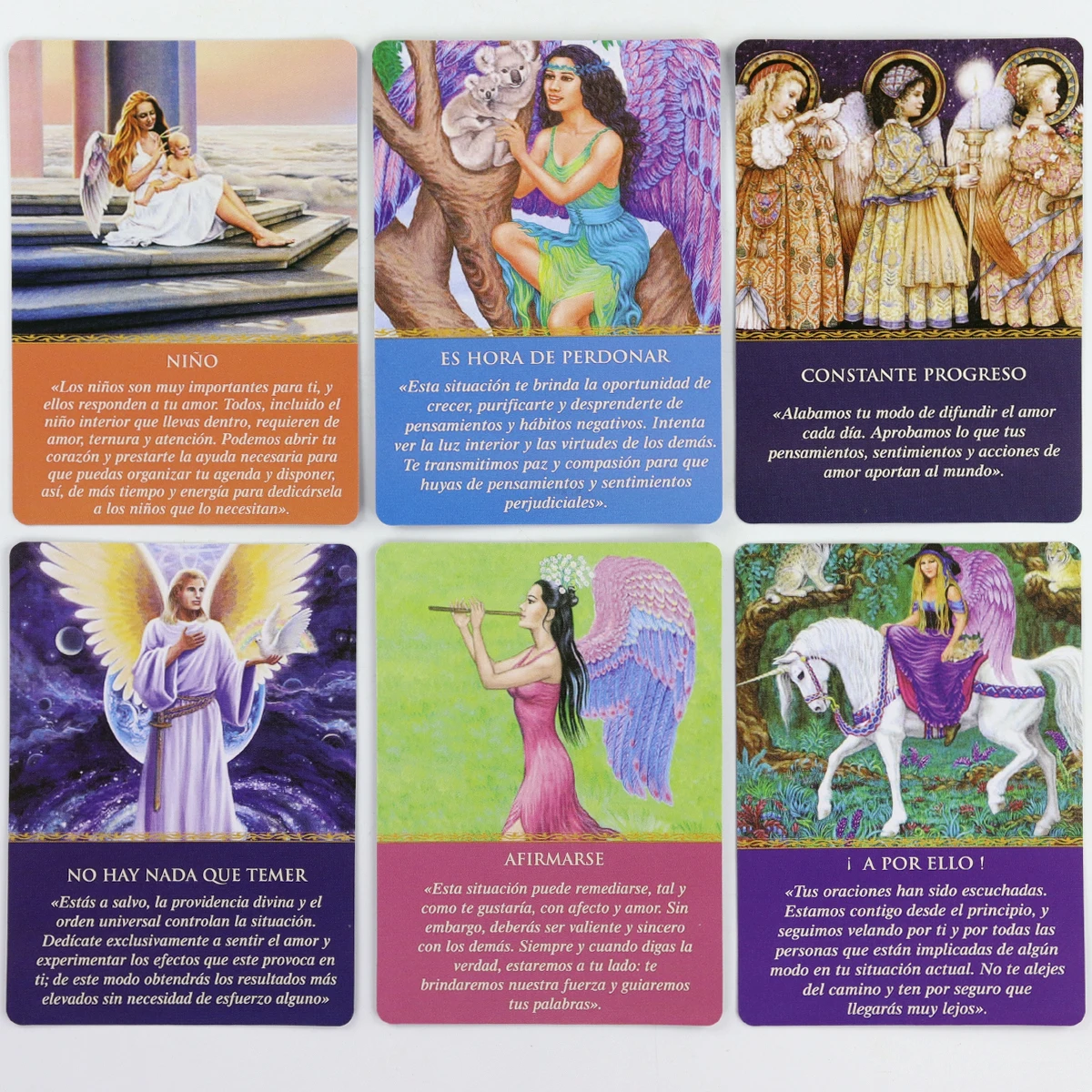 Angel Oracle Cards Spanish Version Daily Guidance From Your Angels 365 Angelic Messages to Soothe Heal and Open Your Heart
