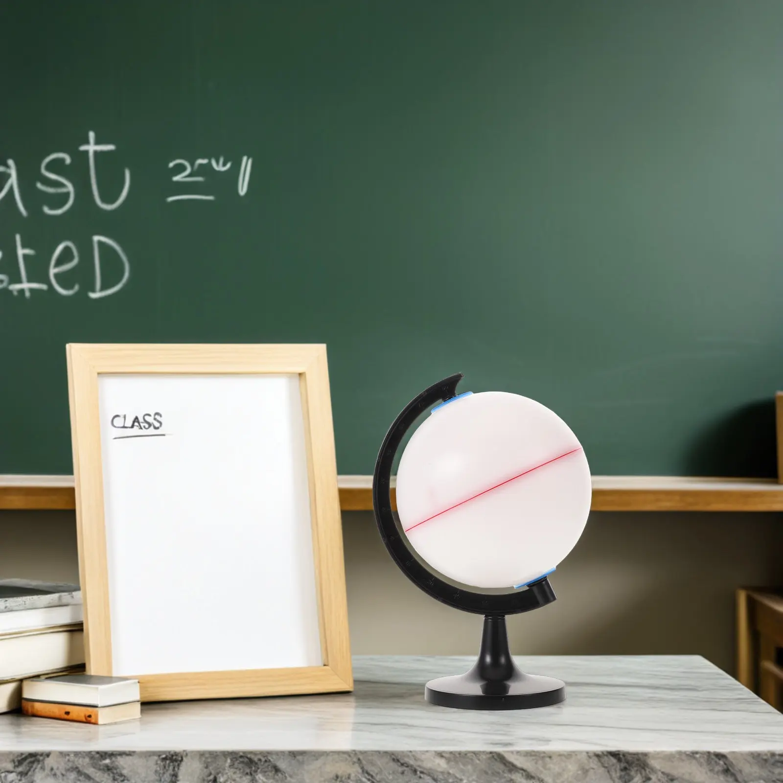 교육용 블랭크 글로브 14cm 건식 지우개 인터랙티브 지리 교육 도구 DIY 페인팅 휴대용 지구본 (교실용)