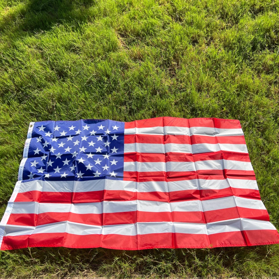 Mexiko & USA Flaggen Set – 90 X 150 Cm, Polyester Mit Messingösen | Für Innen & Außen, Garten, Party