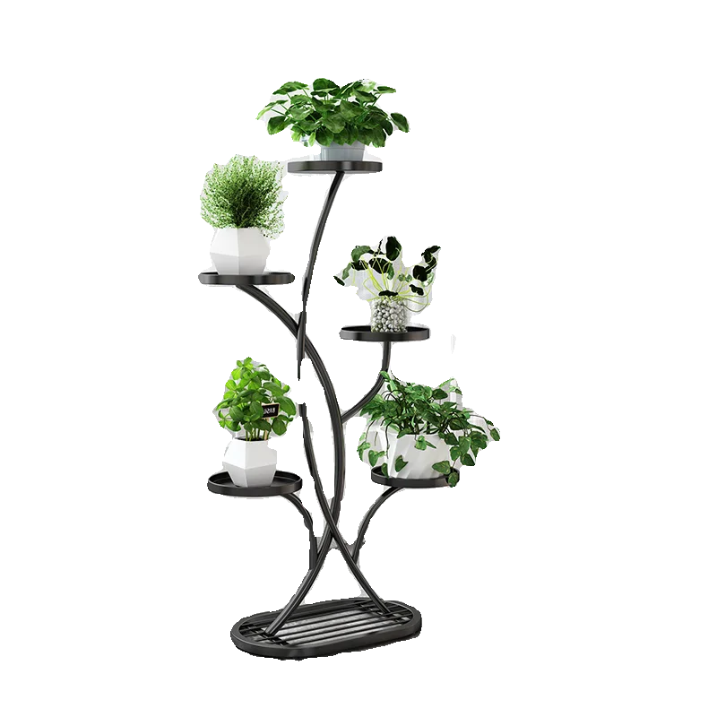 Nordic Creativity Plant Shelves Mere Appearance Living Room Indoor Home Plant Shelves Balcony Garden Furniture Posture FYPS