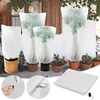 1/3Pcs Plant Covers Freeze Protection Non-woven Fabric Frost Cloth Plants Jacket Drawstring Tree Cover for Outdoor Plants 2