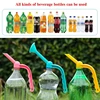 Handheld dual-purpose long spout sprinkler waterer gardening plant waterer drink bottle watering can shower nursery irrigation 6