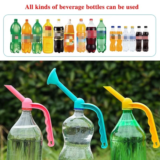 Handheld dual-purpose long spout sprinkler waterer gardening plant waterer drink bottle watering can shower nursery irrigation 6