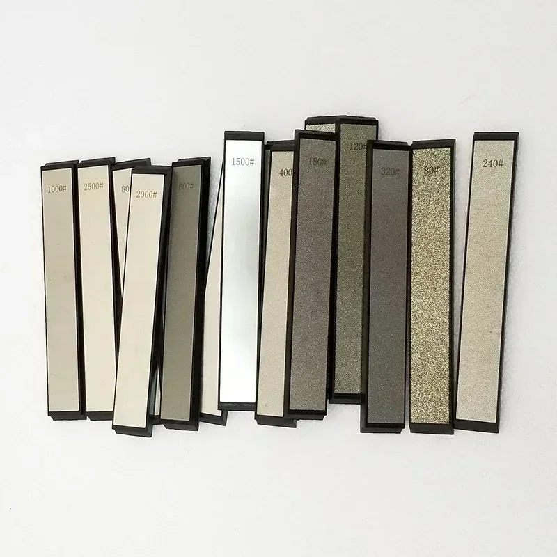 Knife Sharpening Stone 80 240 600 1000 2000 3000 grit diamond sharpening stones grinding tools sharpen bar Whetstone Replacement stone