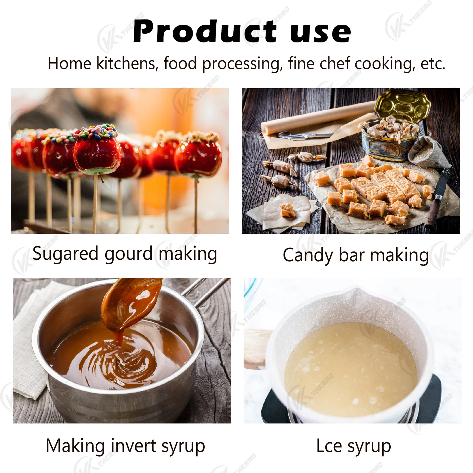 Confectionery/Sugar/Candy Thermometer Food Cooking Kitchen Digital BBQ Thermometer Meat Cake Milk Thermometer Tool 5