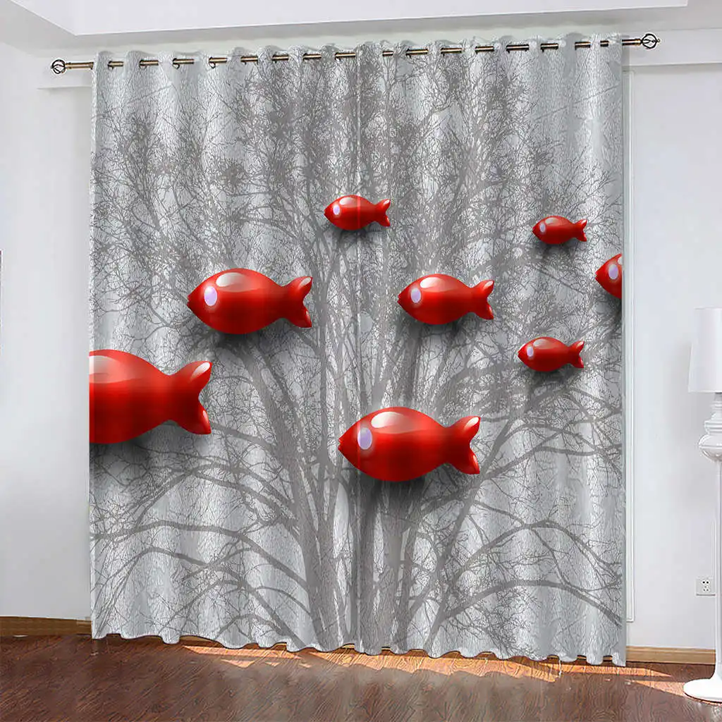 

3D Printing Blackout Curtains Bedroom Curtains Living Room Curtains Cortinas Para Dormitorio Cortinas Para La Sala カーテン