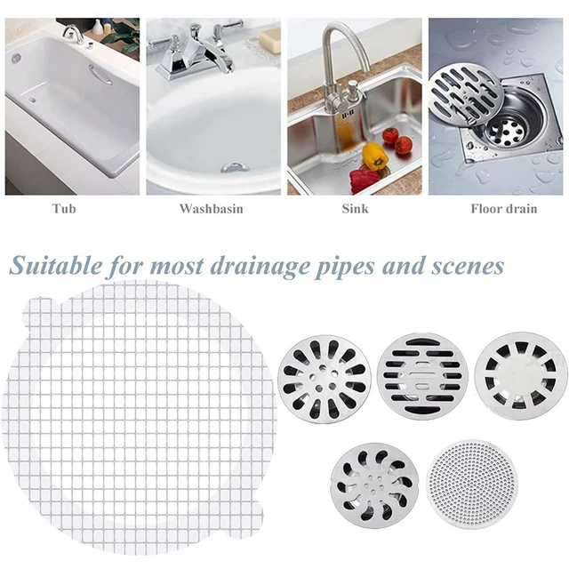 Disposable Kitchen Sink Filter Mesh Waterproof Adhesive Floor