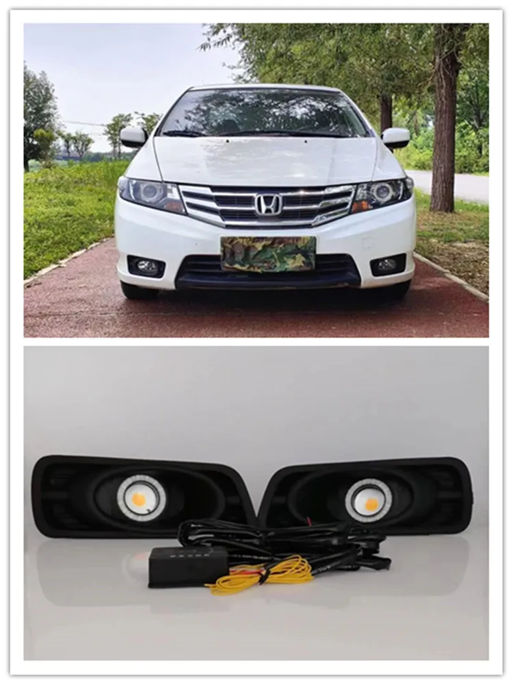 

Дневные Противотуманные фары для Honda City 2012 2013 2014