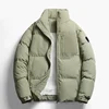 Men's Winter Thickened Cotton Jacket Stand Collar Fleece Lined Warm Coat New Hot Sale Of The Season Style Comfortable Breathable