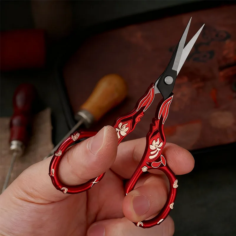 Vintage Stainless Steel Tailor Scissors 3