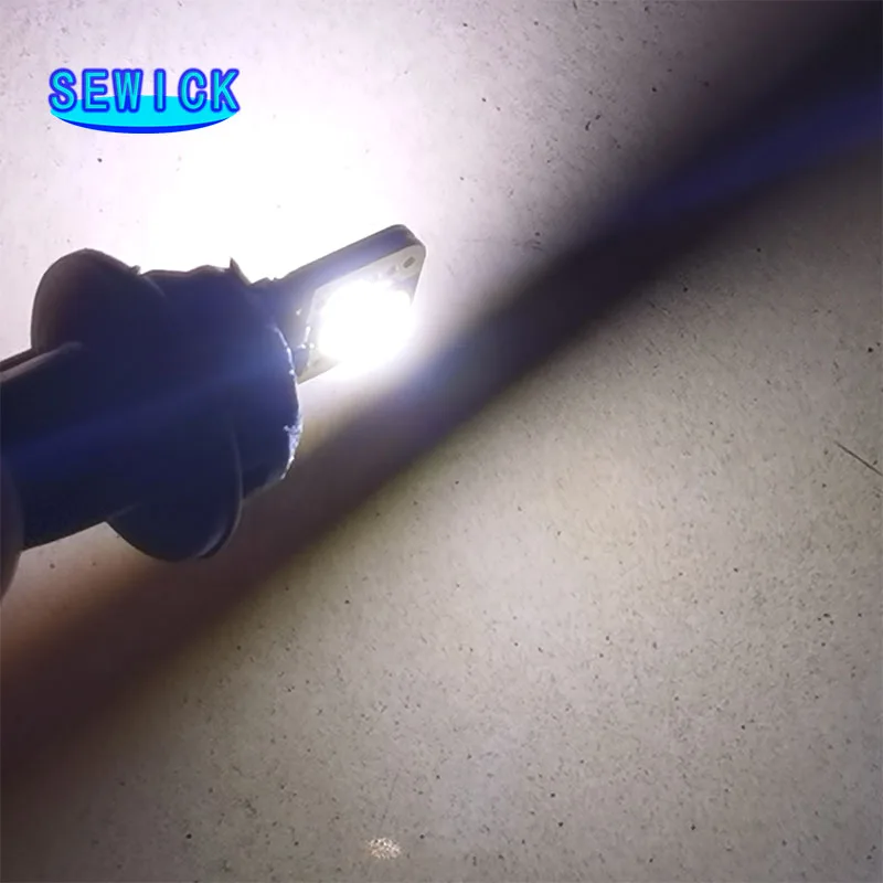 300x 신호 램프 T10 Led 슈퍼 밝은 7020SMD T10 W5W Led Canbus 168 194 자동차 인테리어 독서 빛 주차 램프 12V 화이트