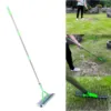 Bow Rake Dethatcher Rake Thatch Rake 3 Sections Stainless Steel Dethatcher Lawn Rake for Clearing Dead Grass Grass Grooming Rake 1