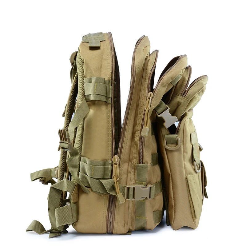 

Outdoor Waterproof and Wear-Resistant Camping Hiking Military Mountaineering Bag Detachable Multi-Combination Backpack