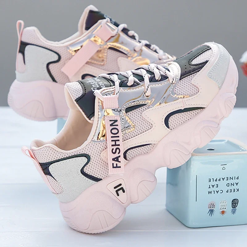 Tennis Shoes for Women Light Breathable Female Sport Trainer Shoes Non-slip Basket Sneakers Lace-Up Casual Platform women sports shoes