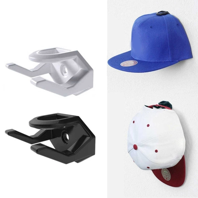 

Modern Adhesive Hat Hooks Traceless Hat Rack for Baseball Caps Hat Display Strong Hold Hat Hangers for Wall Dropship