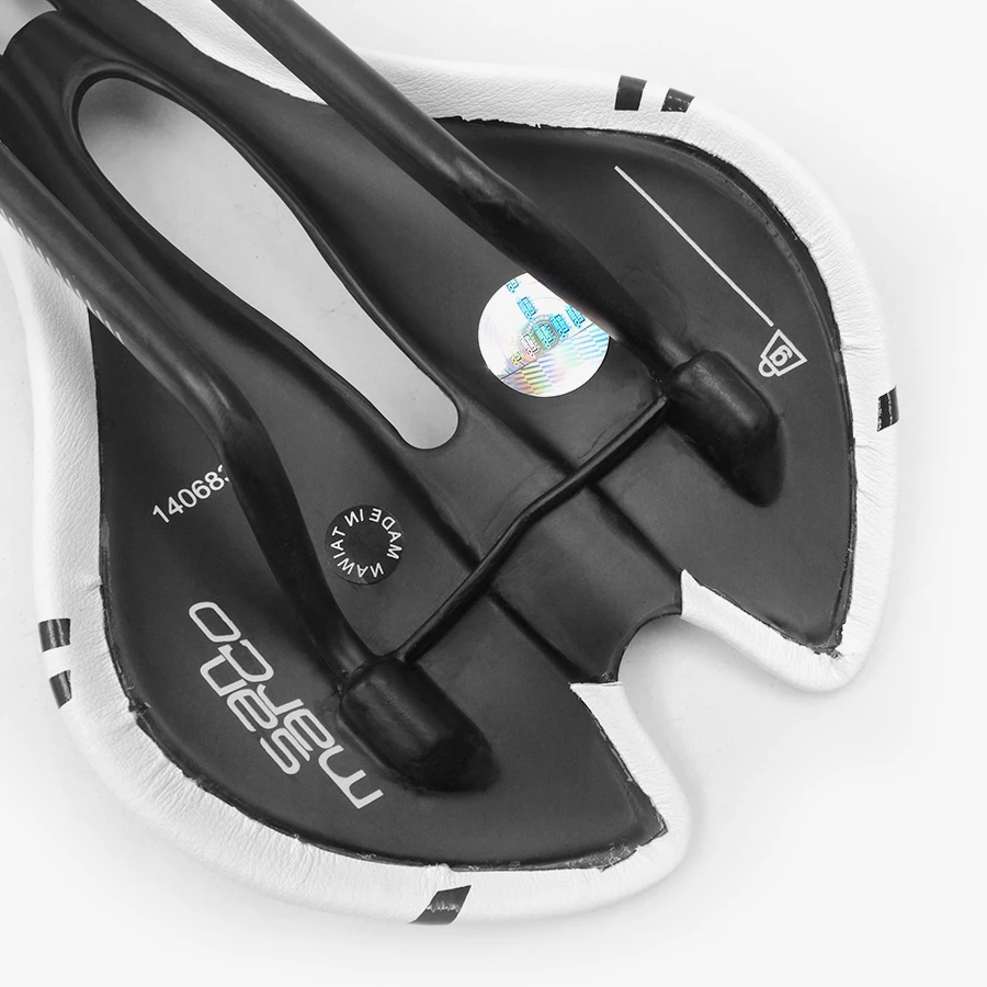 San marco mantra sattel Carbon faser rennrad sattel 114g 278X131mm Vordersitz Matte Prostata sattel Fahrrad zubehör – Detail 10