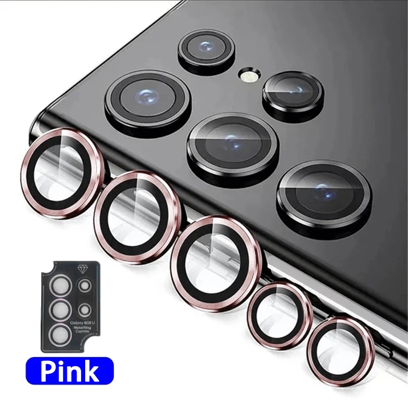 8K Metal Camera Protection Glass with Easy Installation Lens Ring Cover Film Accessories