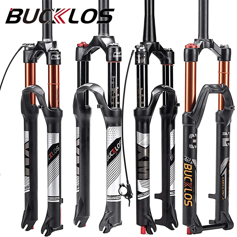 BUCKLOS2627529erMTBFork120mm140mmBicycleAirSuspensionFork