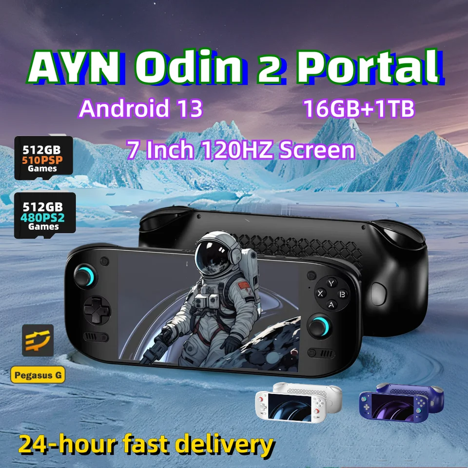 AYN Odin 2 Portal Odin2 Portal Handheld Game Console 7Inch