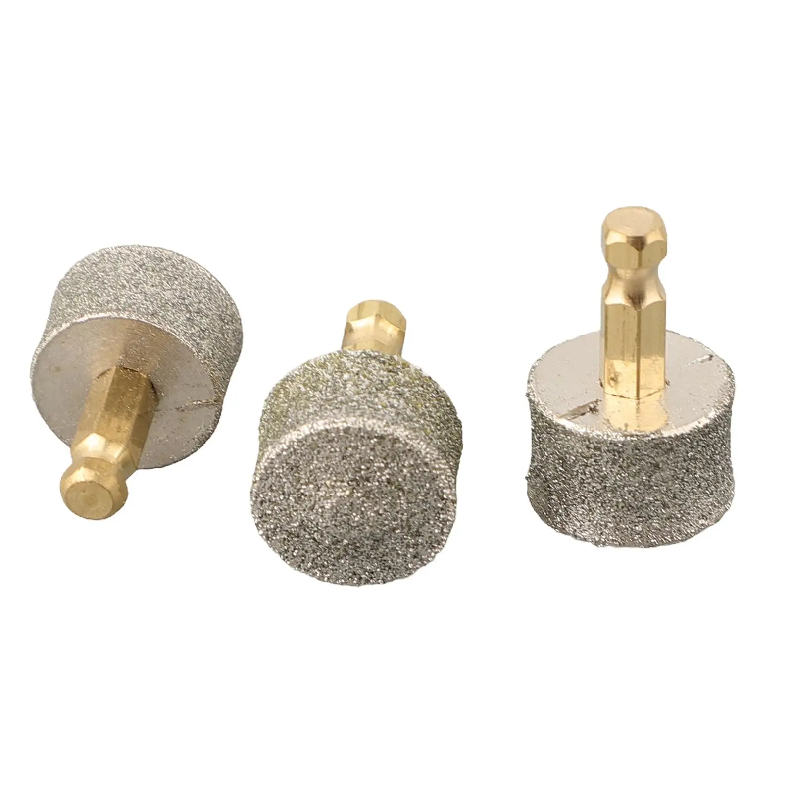 3pcs Nail Pet Head Replacement Dog Grinding Trimmer Wheel Electric Tip Professional Heads