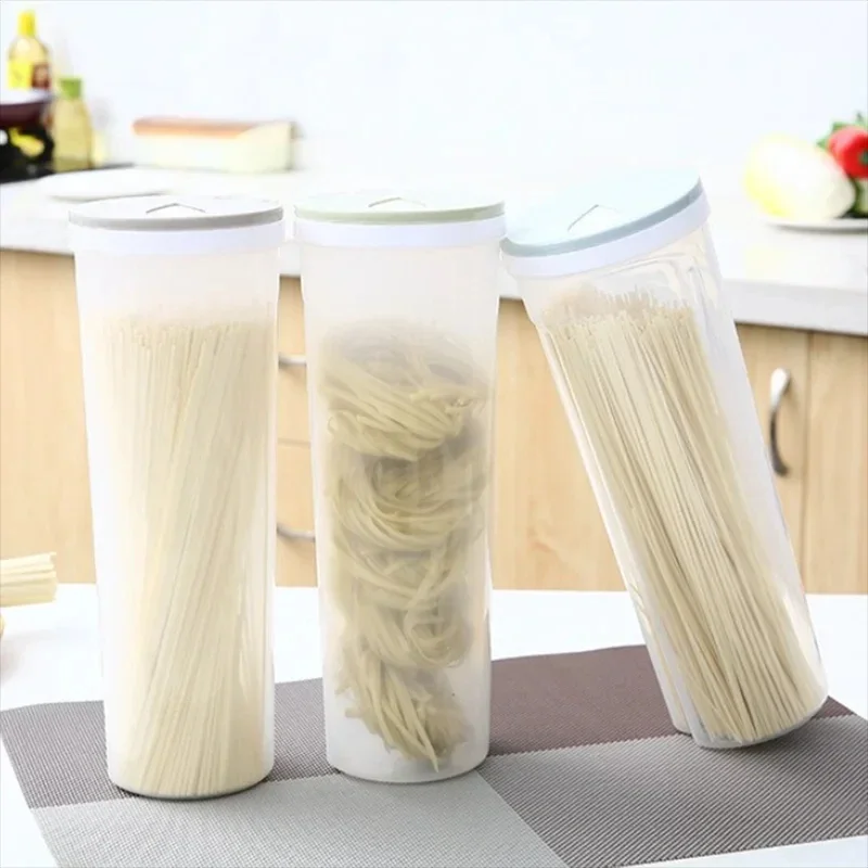 Food Storage Box Sealed Containers Leakproof Storage Box Crisper For Cereal Spaghetti Noodle Pasta Grain Storage Containers 4