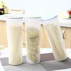 Food Storage Box Sealed Containers Leakproof Storage Box Crisper For Cereal Spaghetti Noodle Pasta Grain Storage Containers 4