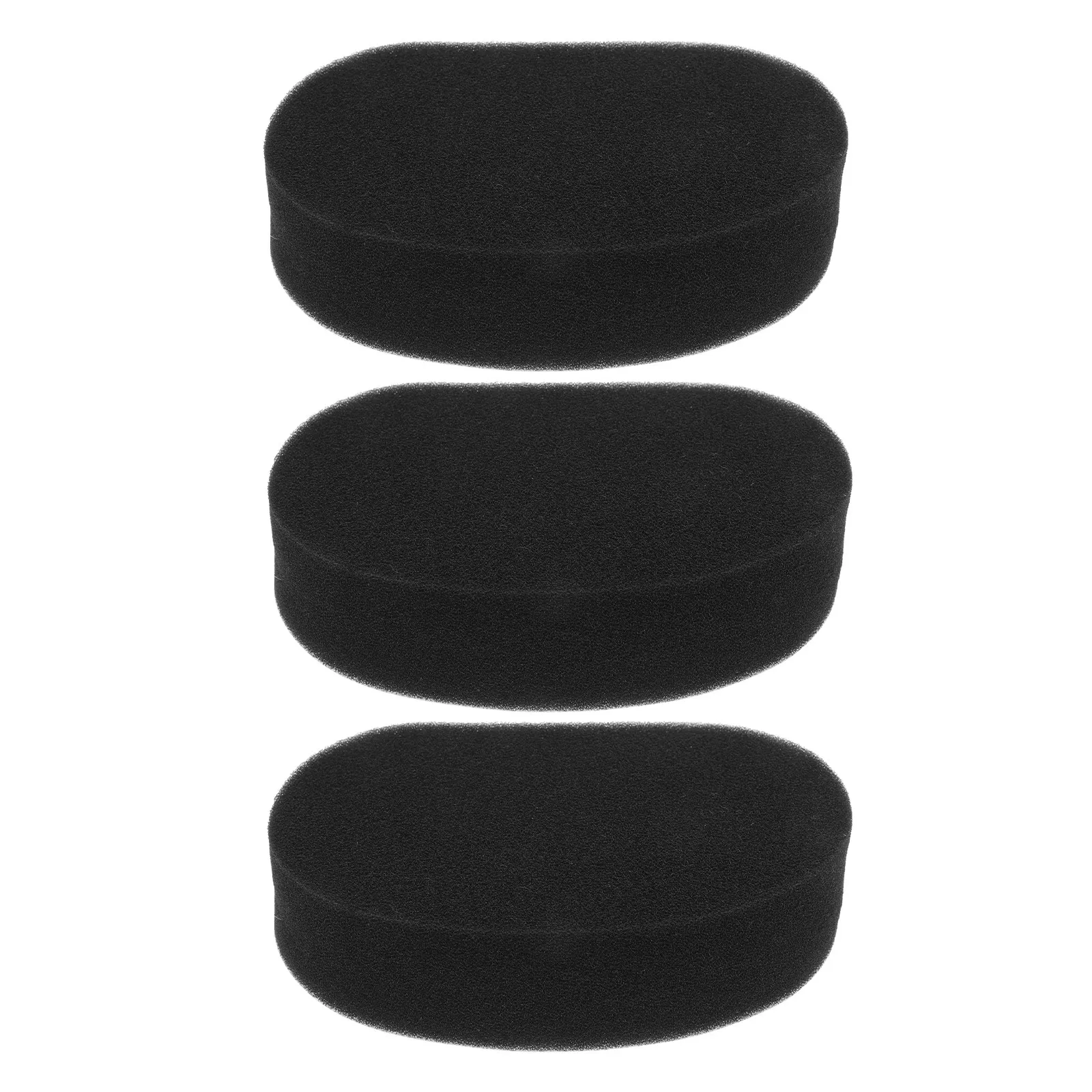 3Pcs 대형 소프트 자동차 휠 연마 스폰지 타이어 왁싱 브러쉬 교체 자동차 왁싱 도구용 고품질 재활용 가능 스폰지