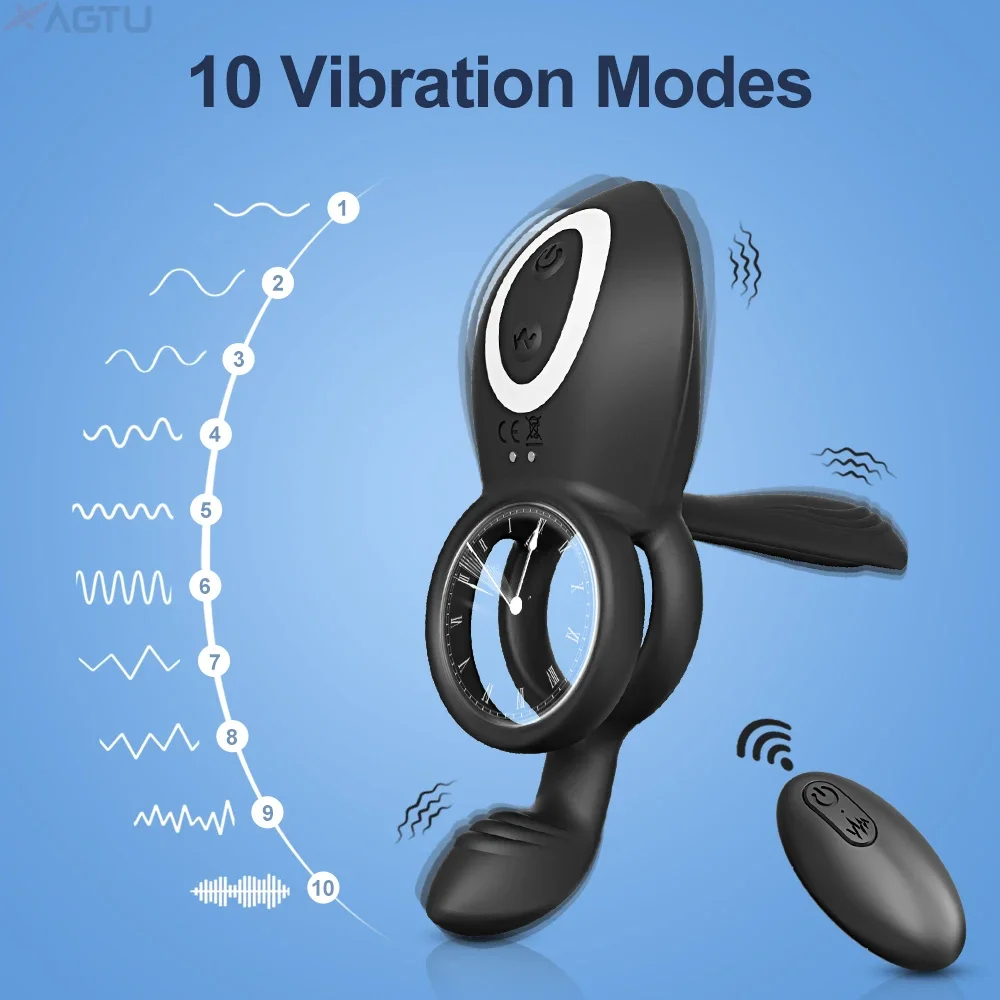 Cock Ring Vibrating for Men Ejaculation Delay Smart Sensual Smart Shop