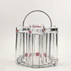 Metal Glass Cup Storage Rack For Water Mug Draining Drying Organizer Drain Holder Stand Useful Home Kitchen Supply 1