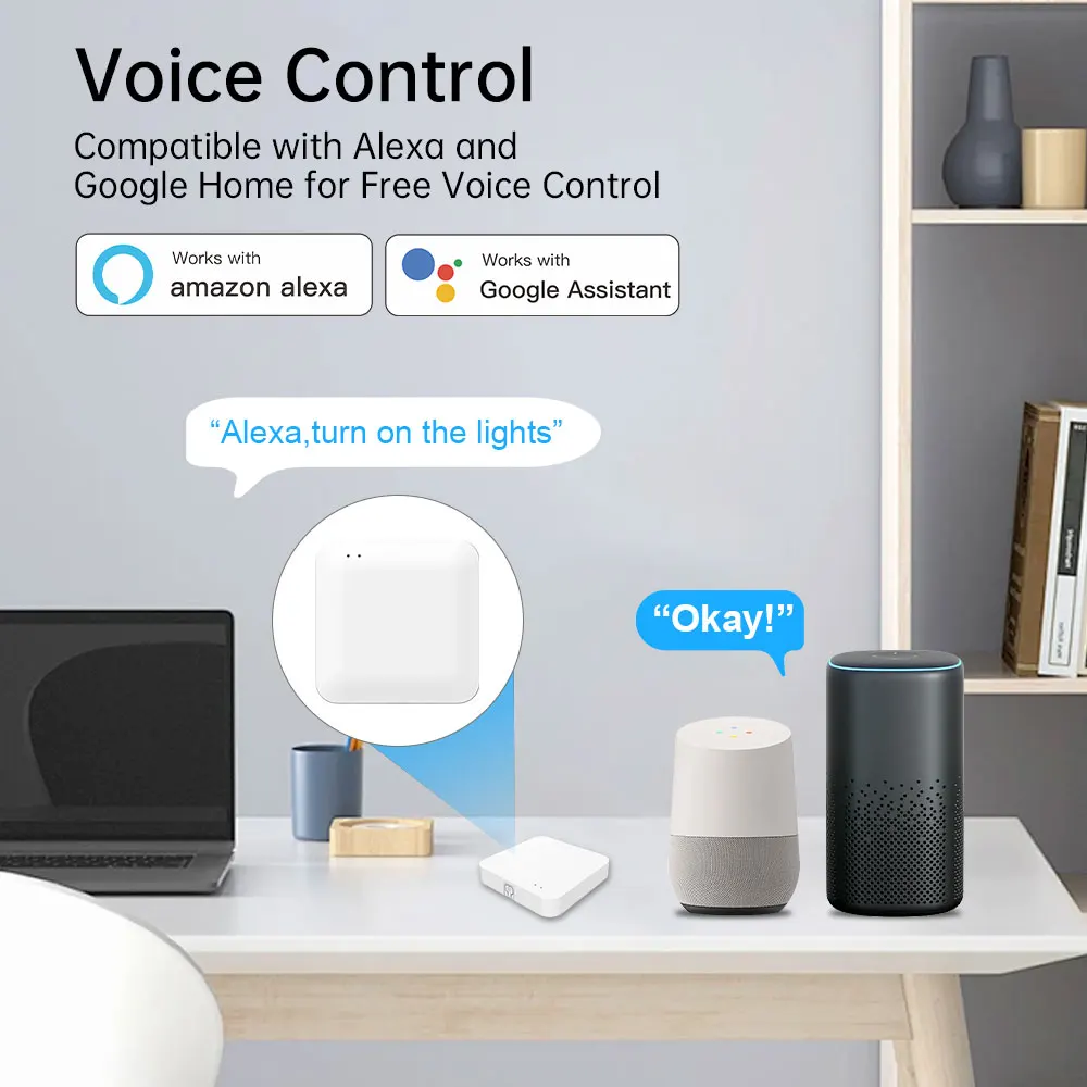 Tuya 다중 모드 ZigBee 블루투스 게이트웨이 허브 무선 스마트 홈 가전 원격 컨트롤러 브리지 알렉사 구글 홈 지원