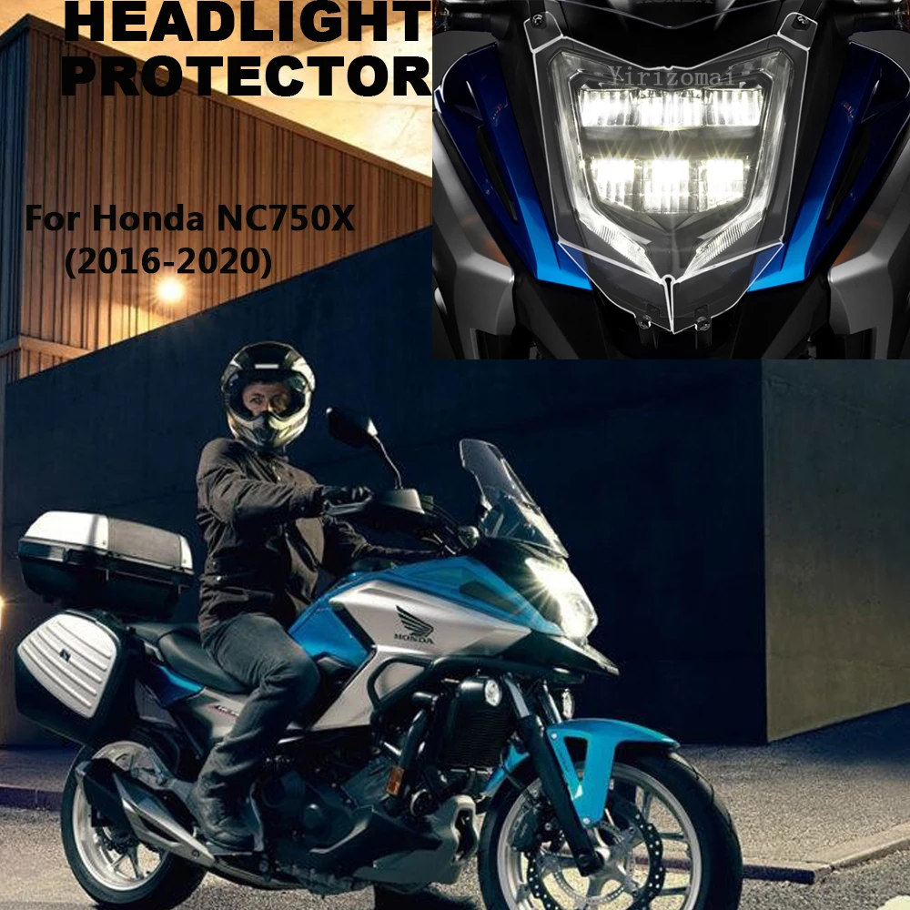 

Абажур для Honda NC750X NC 750X2016-2020 2019 аксессуары для мотоциклов акриловая Защитная крышка для фар