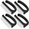 4 Pcs Hard Nail Brush Manicure Pedicure Scrubbing Tool Kit Multifunction Tools 4
