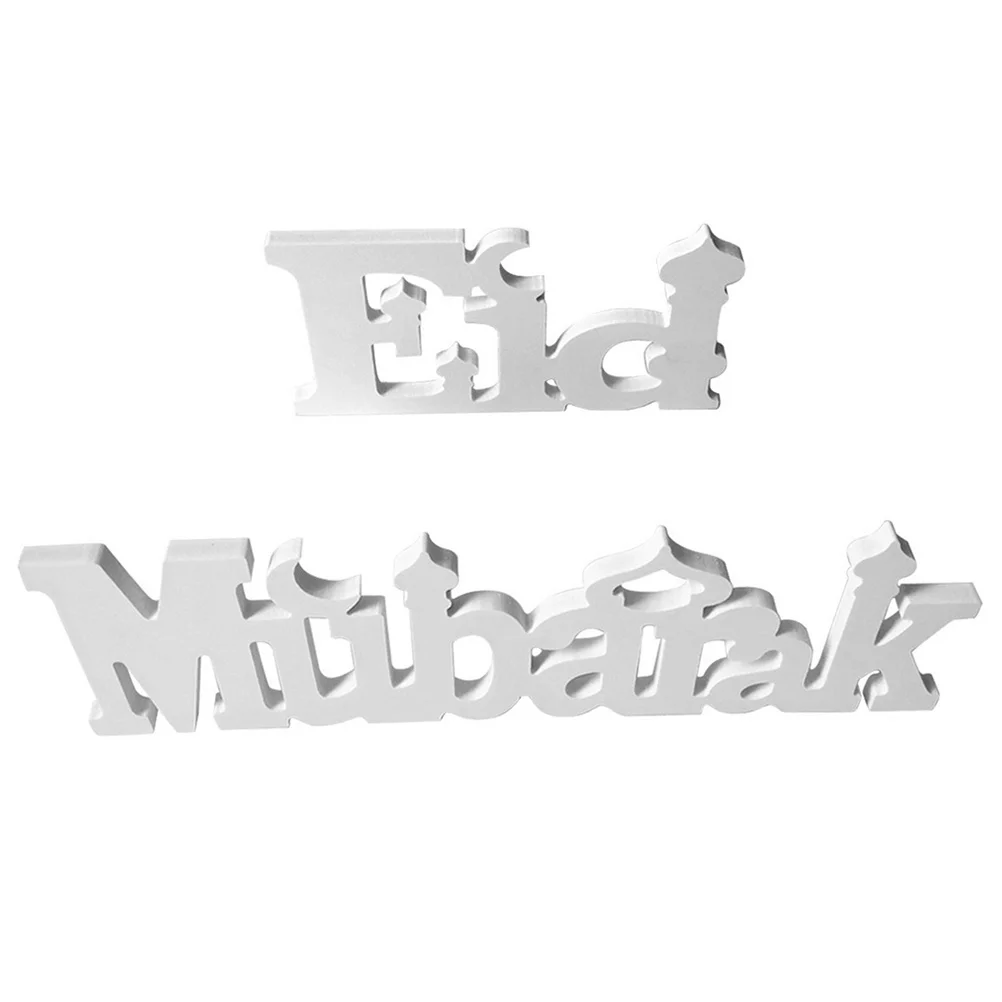 

Ornaments Home Decor Household Alphabet Decorations for Office Eid Mubarak Party Wooden Interesting Photo Prop Letter