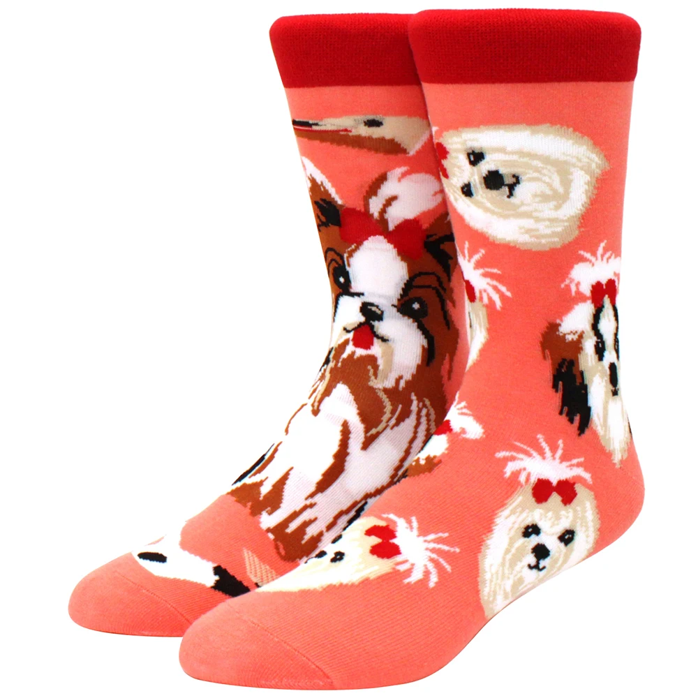 Premium Cotton Novelty Socks with Fun Food Pattern