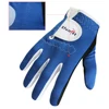 1 Pair Golf Gloves Kids Junior Children Left Hand Right Hand Rain Grip 3D Performance Mesh Non-slip Micro Soft Fiber 5