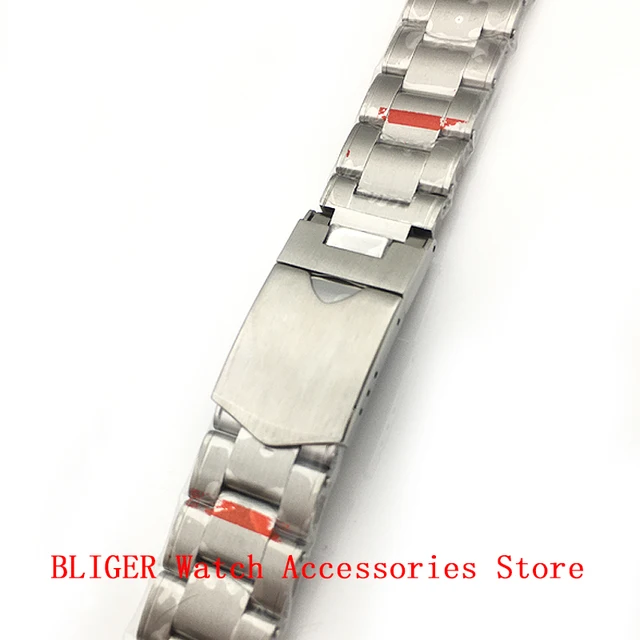 Jubilee Rolex Originale BLIGER 20mm Curved End Link Bracciale