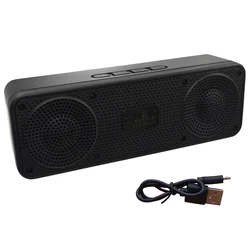 Compact Wireless Bluetooth Speaker - Portable Audio Solution (Black)
