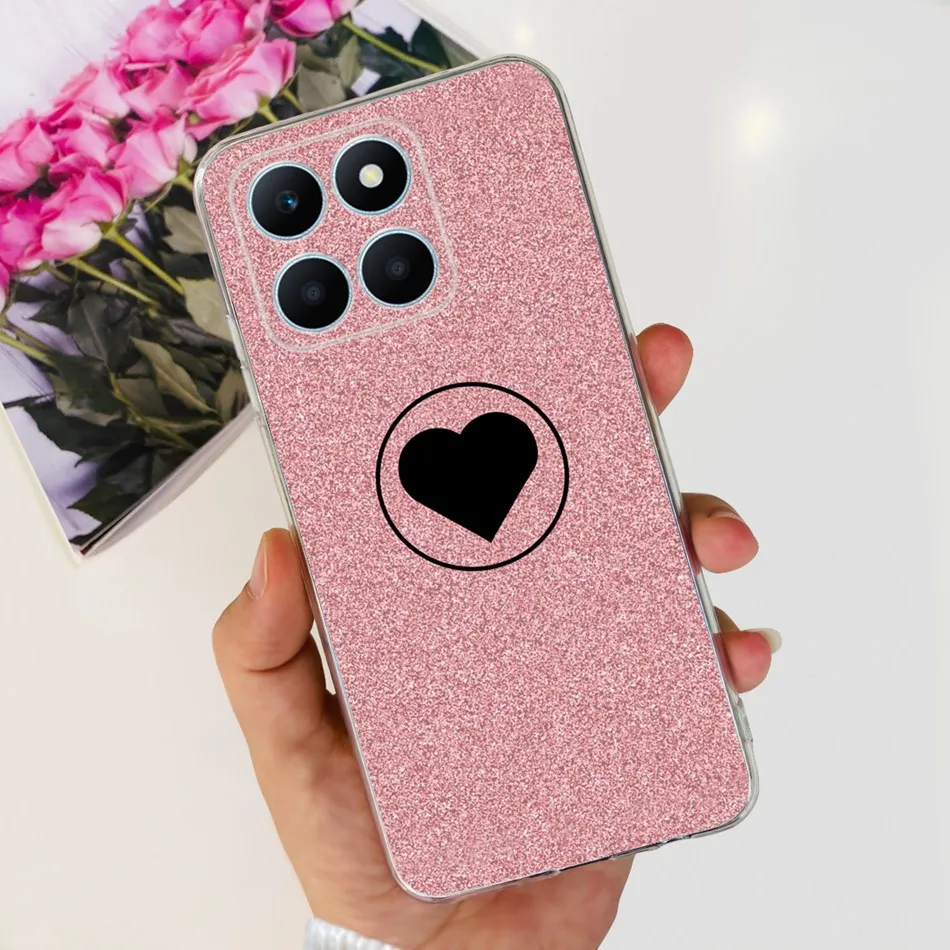 Elegant Pattern Soft Silicone TPU Phone Back Cover