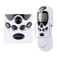 8-Mode Electric Tens Muscle Stimulator Ems Acupuncture Face Body Massager Digital Therapy Herald Massage Tool Electrostimulator