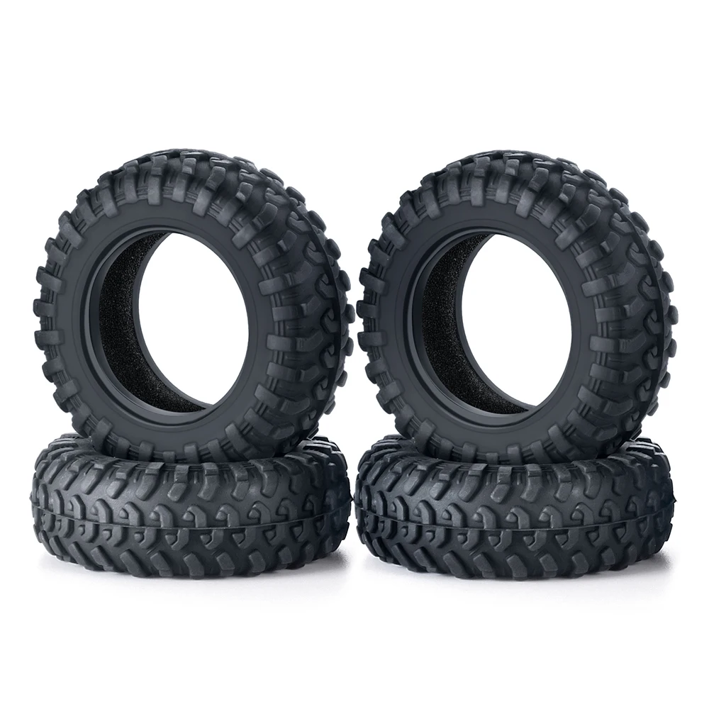 YEAHRUN ε巯    Ÿ̾,  ̴-Z 4x4 1/18  1/24 ۷ ׽þ SCX24 RC ũѷ ڵ, 42x15mm, 4 