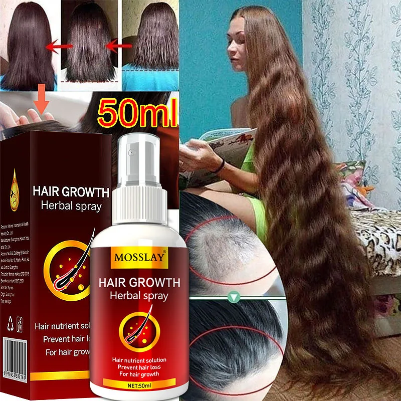 Hair Growth Serum Spray Fast Hair Growth Liquid Treatment Scalp Hair